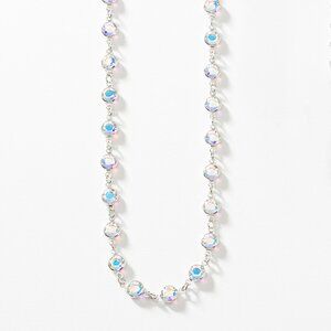 Touchstone Crystal by Swarovski Chanelle Necklace, Crystal Aurore Boreale